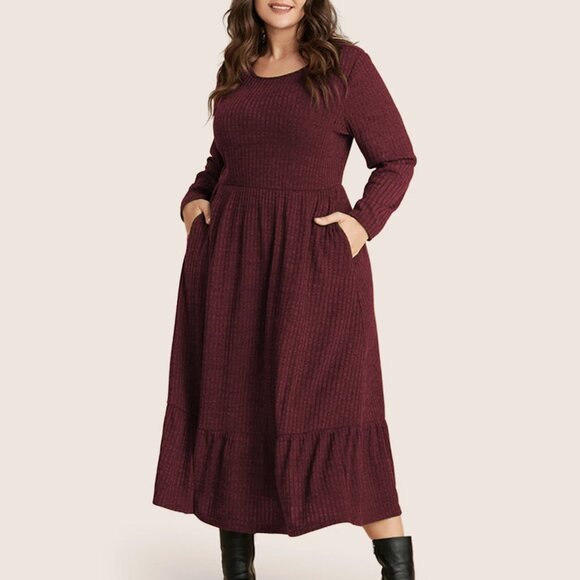 NWT BloomChic “TASIA”  1x PLUM only 10 brown only - Picture 1 of 5